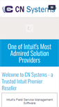 Mobile Screenshot of cnsystemsllc.com